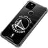 NBA Golden State Warriors Black Animal Print Google Pixel 5a 5G Clear Case
